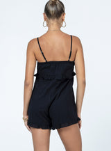 Jennie Romper Black