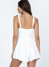 Lehanna Romper White