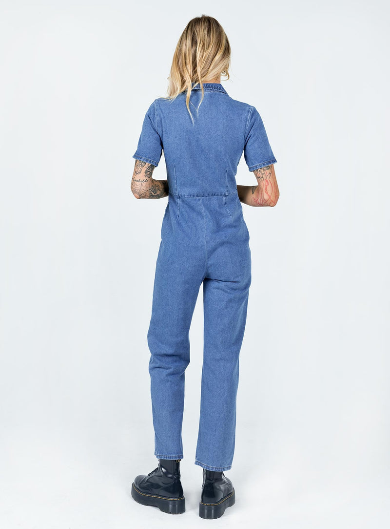Bex Boiler Suit Blue