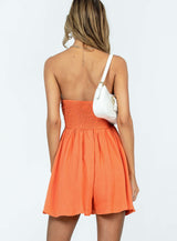 Kehlani Romper Orange