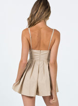 Malcom Romper Beige