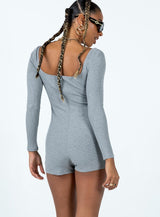 Jolie Romper Grey