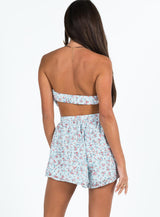 Jessia Romper Blue Floral