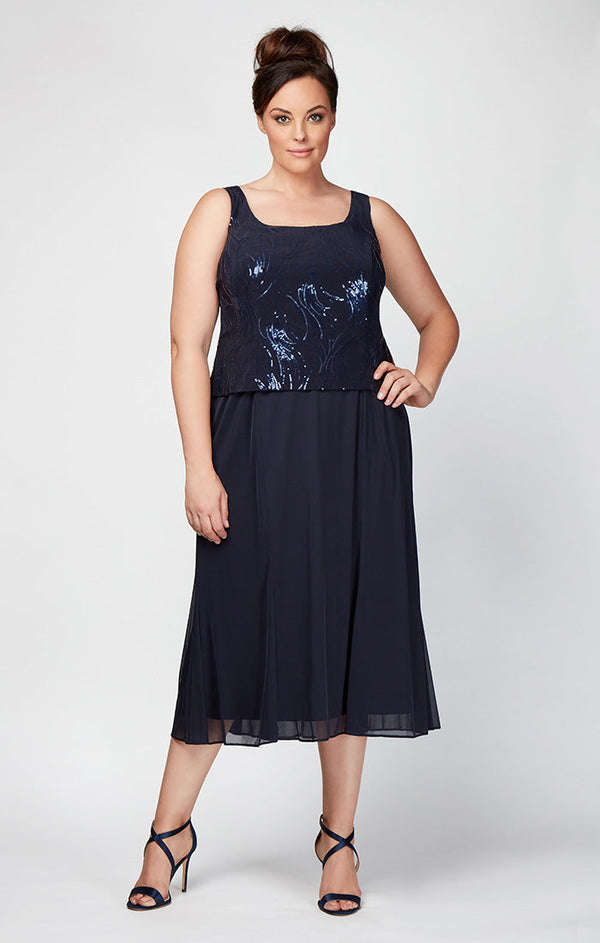Plus Annabelle Godet Detail Firework Sequin Jacket Dress