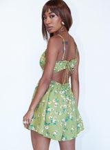 Laila Romper Green