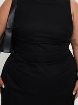 Yumiko Romper Black Curve