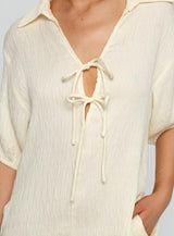 Power Move Romper Beige