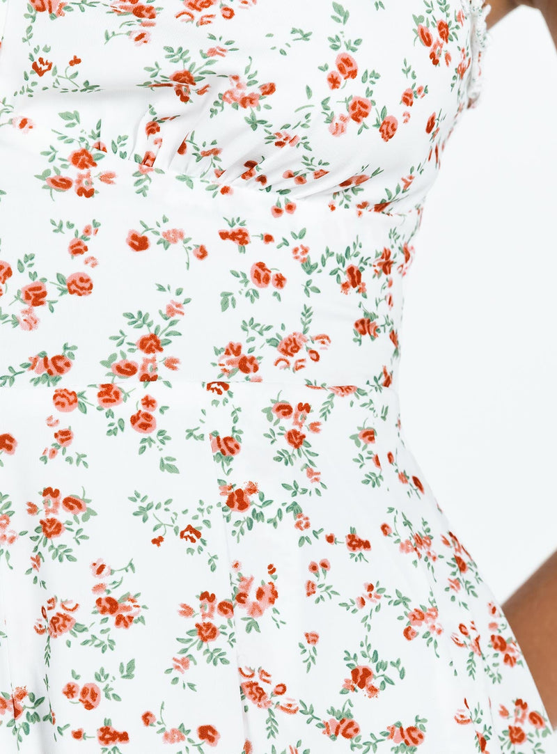 Thunderclouds Romper Pink Floral