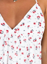 Alfaro Romper White Floral