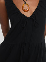 Mackellar Romper Black