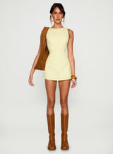 Yumiko Romper Yellow Petite