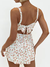 Thunderclouds Romper Pink Floral