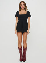 Vitale Romper Black