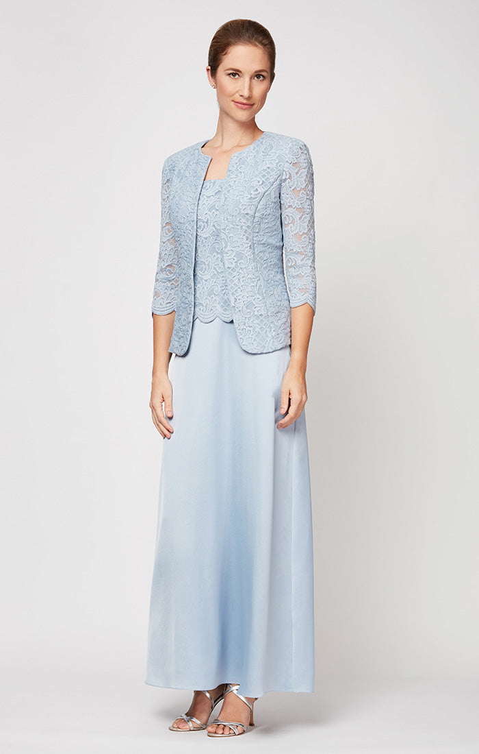 Bethany Glitter Lace Jacket Dress