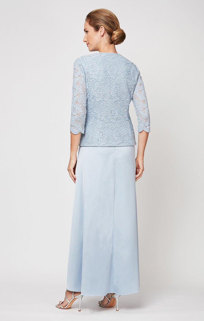Bethany Glitter Lace Jacket Dress
