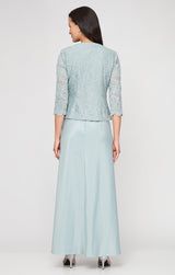 Bethany Glitter Lace Jacket Dress