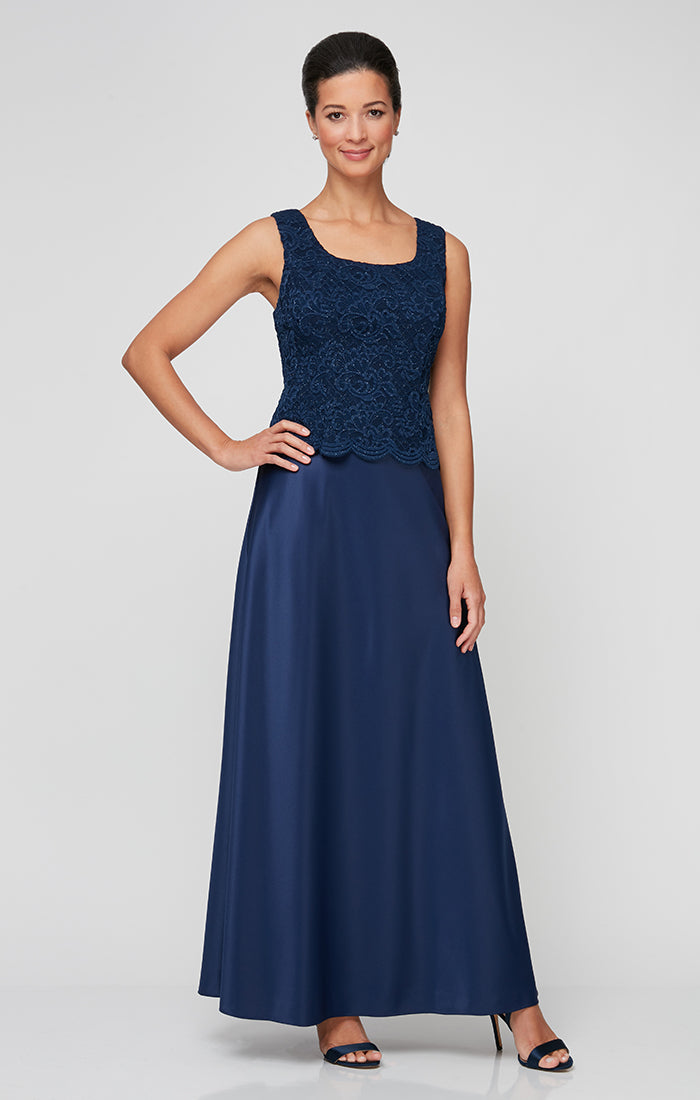 Bethany Glitter Lace Jacket Dress