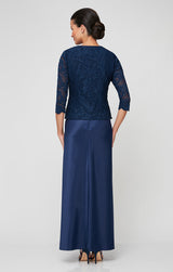 Bethany Glitter Lace Jacket Dress