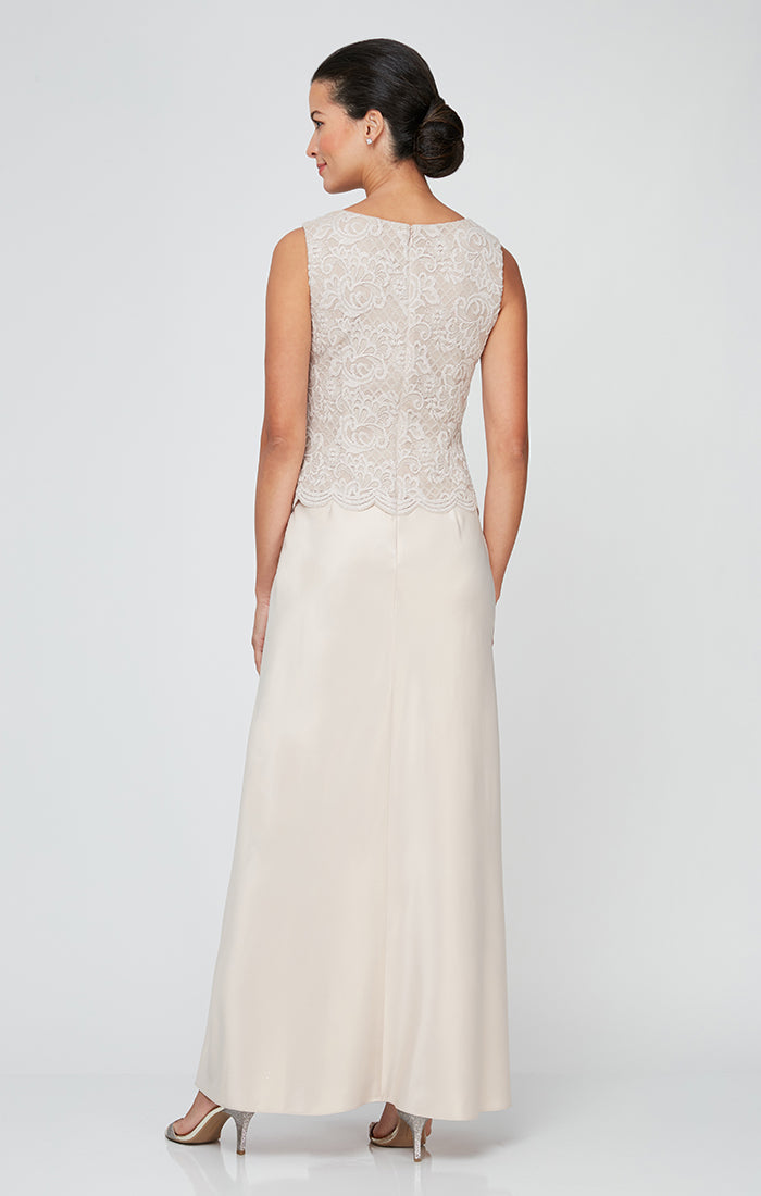 Bethany Glitter Lace Jacket Dress