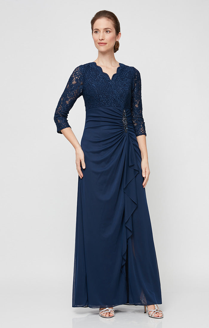 Petite Victoria Empire Waist Gown