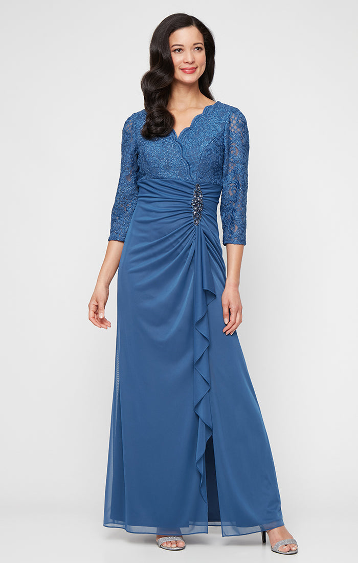 Petite Victoria Empire Waist Gown