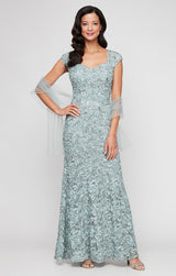 Eleanor Sweetheart Neck Dress