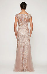 Emily Embroidered Fit and Flare Dress
