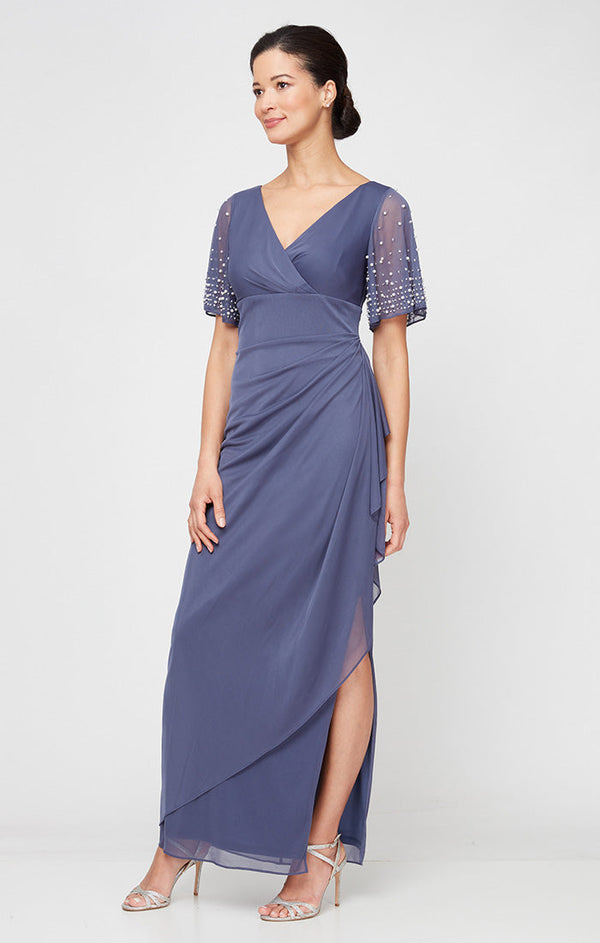 Layla Long Empire Waist Dress