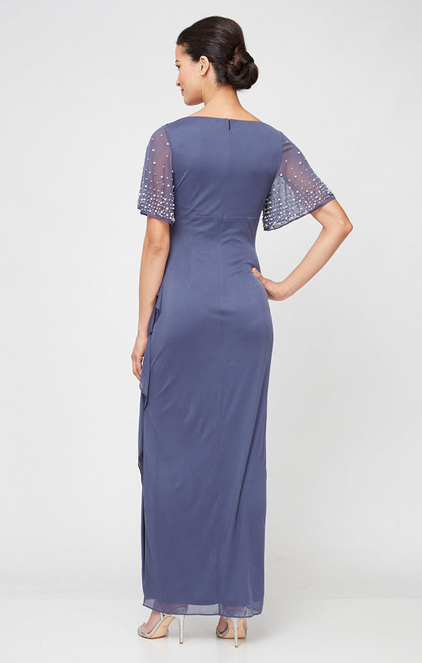Layla Long Empire Waist Dress