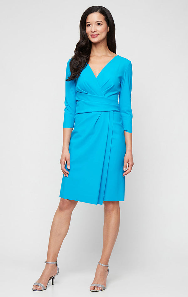 Erica Gathered Waist Contour Dress