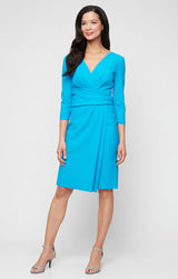 Plus Erica Gathered Waist Contour Dress