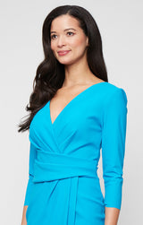 Plus Erica Gathered Waist Contour Dress