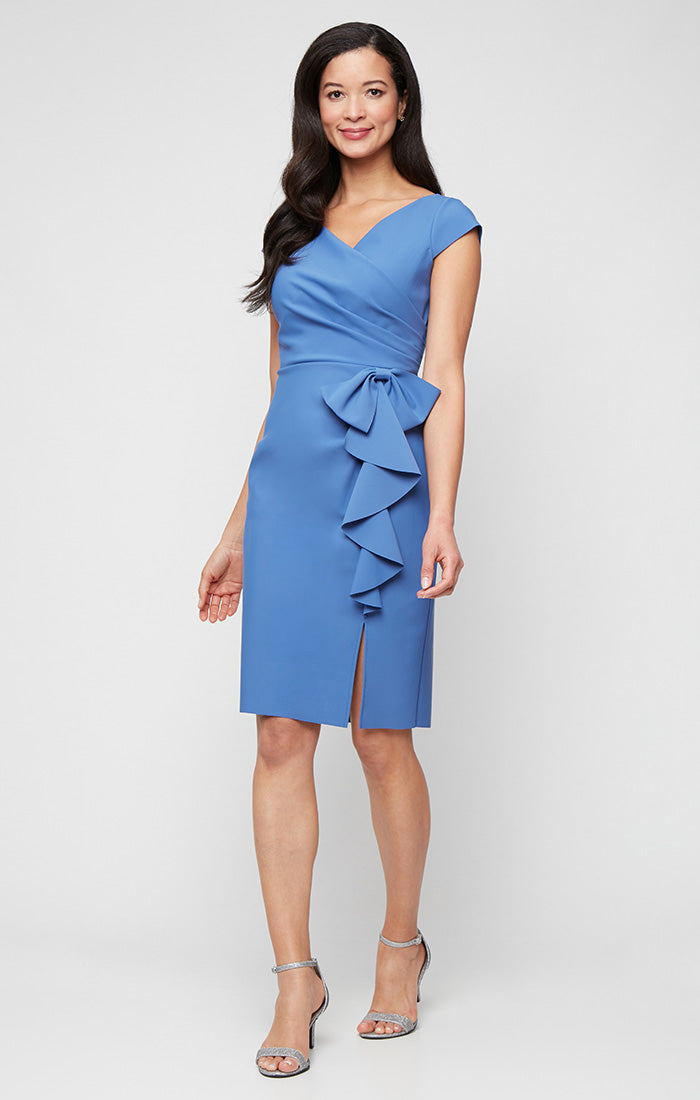 Evie Cascade Detail Contour Dress