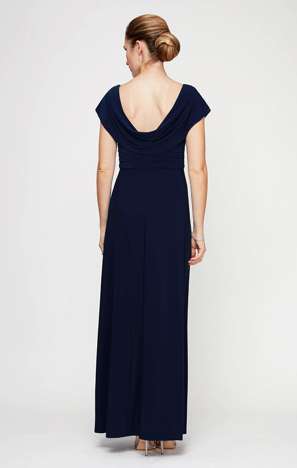 Petite Celeste A-Line Matte Jersey Dress