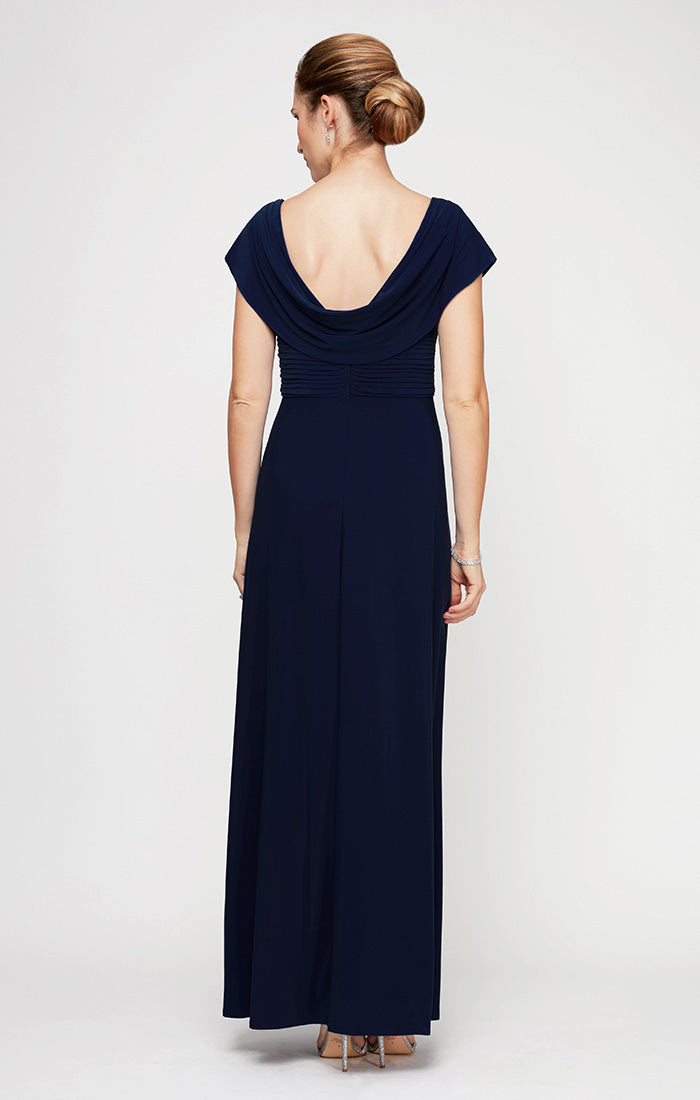 Petite Celeste A-Line Matte Jersey Dress