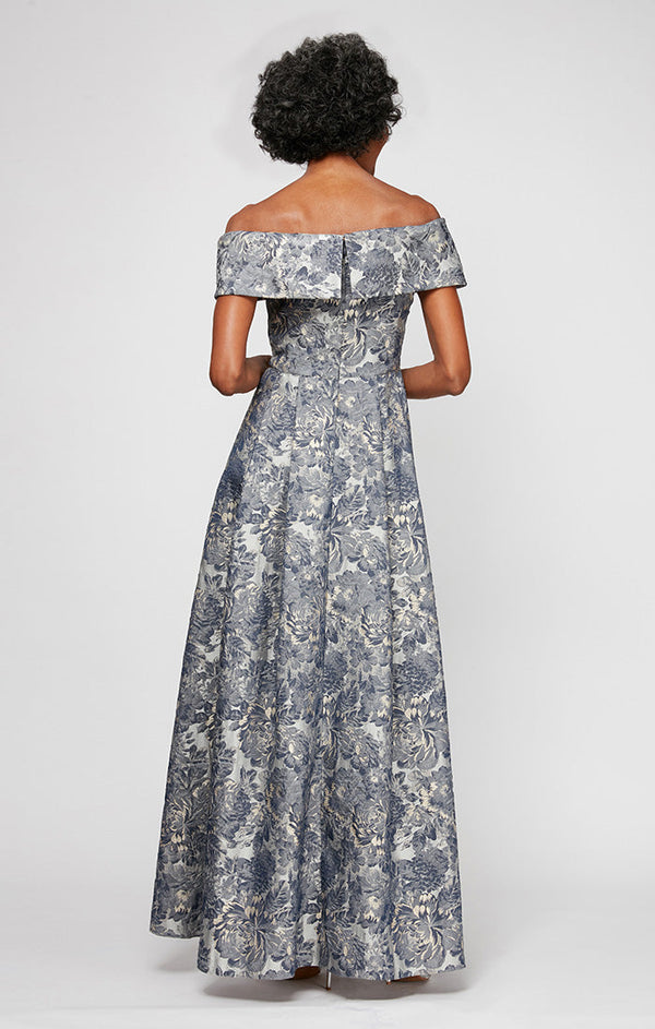 Plus Melanie Off-The-Shoulder Ballgown