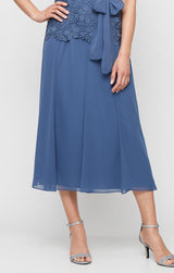 Tea-Length Chiffon Skirt