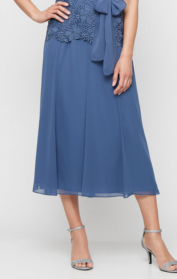 Tea-Length Chiffon Skirt