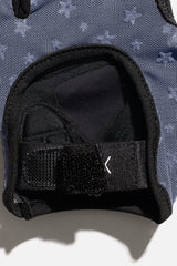 Luxe Mesh Training Gloves - Navy Stars
