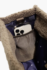Small Sherpa Sloane Tote - Warm Ash