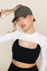 Go with the Bow High Ponytail Cap