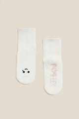 Mixed Emotions Crew Socks - Happy Cry
