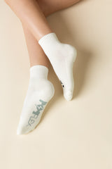 Mixed Emotions Crew Socks - Silly Face