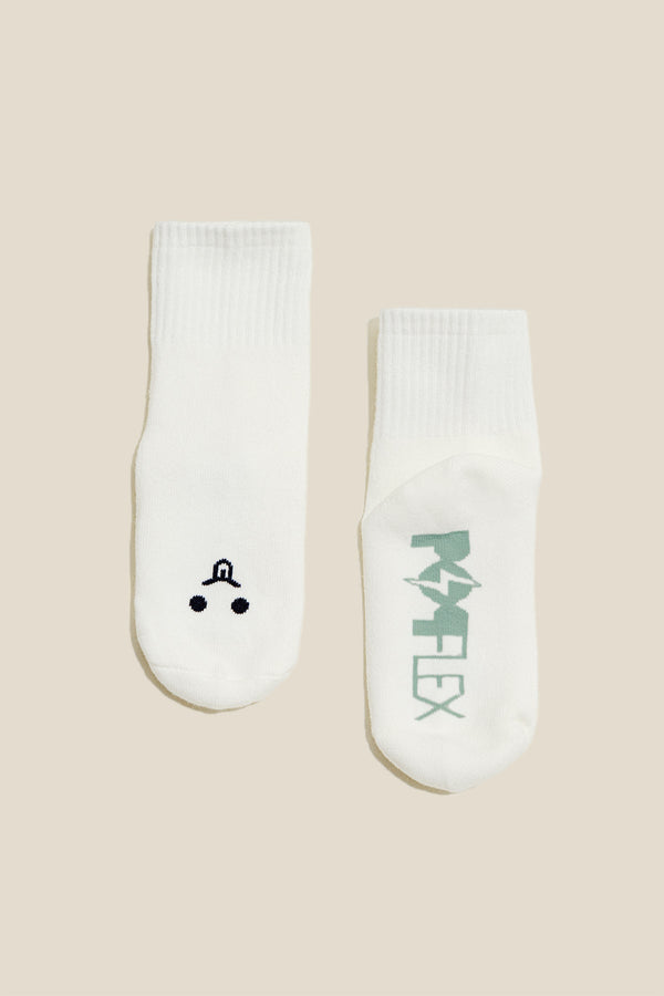 Mixed Emotions Crew Socks - Silly Face