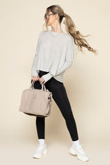 Sloane Tote - Taupe